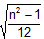 103_Standard Deviation of n Natural Number1.png